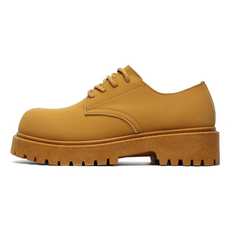 ins locomotive derby shoes 22 new low-top Martin boots retro shoes breathable leather shoes