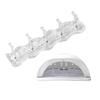 Supporto Magnetico per Unghie per Unghie Finte Acriliche Display Professionale per Manicure per Pittura Unghie Display per Nail Art Vassoio per Nail Art per Appassionati del Fai da Te
