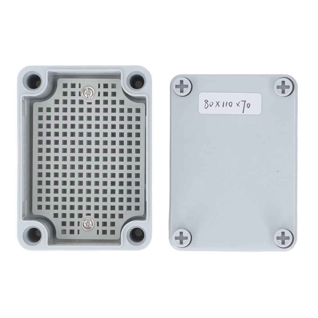 Rozvodná krabice s montážní deskou ABS plast DIY elektrický projektový kryt IP67 vodotěsný prachotěsný