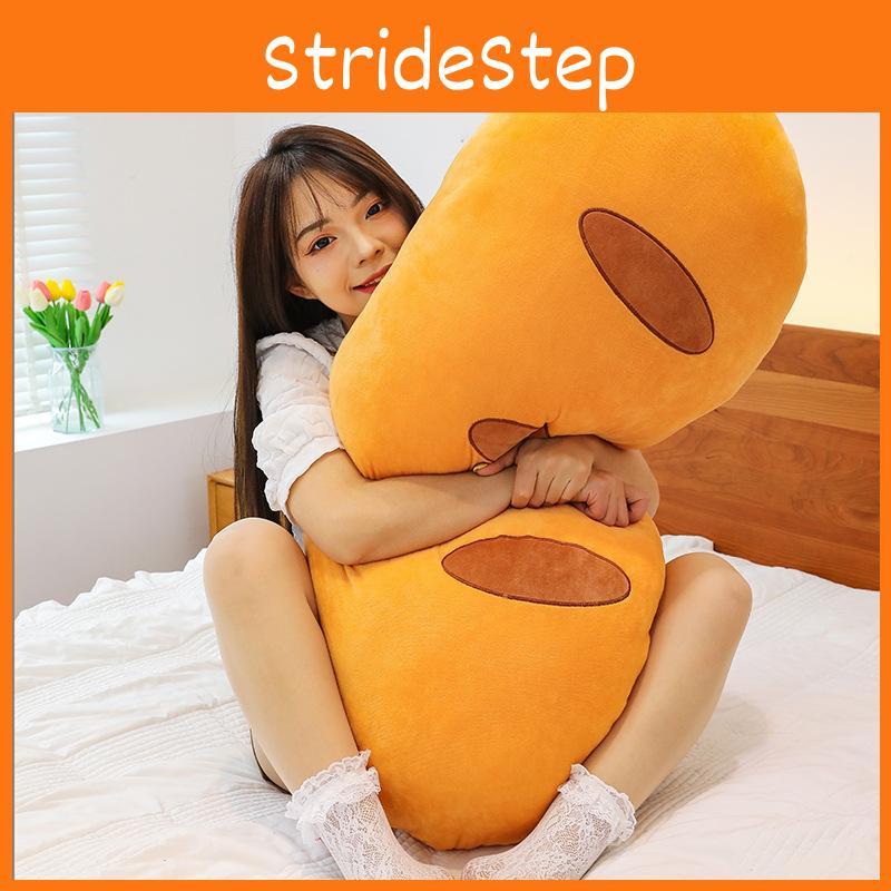 Bread Long Extra Plush Pillow Giant Huggable Toy Cute Sleeping Aid Companion