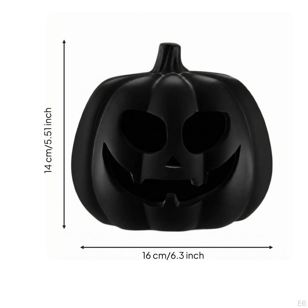 Decoration Lightweight Resin Pumpkin Figurine for Seasonal Party Displays