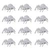 12Pcs Glowing Spiders LED Light Illuminated Spiders Night Light Decoration for Table Window Home Party Decoration