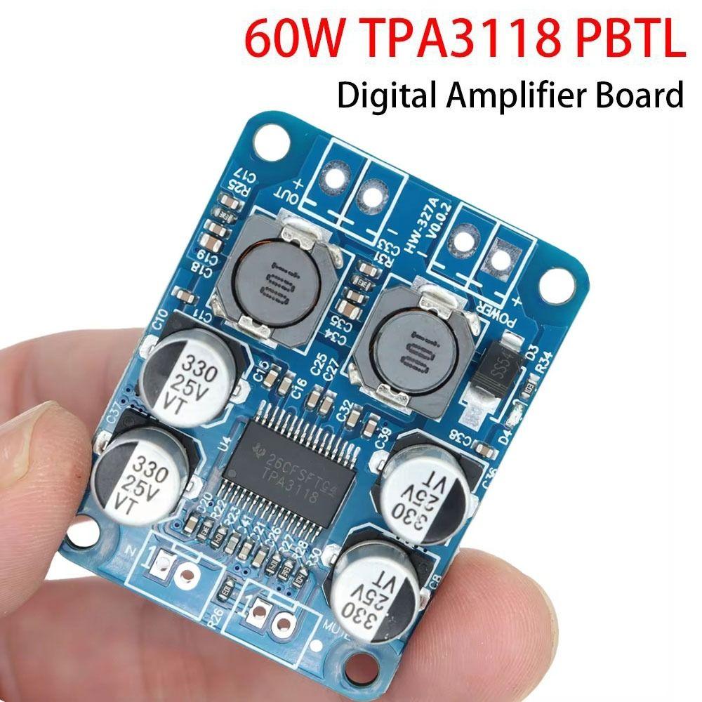 1Pcs Low Power Consumption 32Pin Original Chip TPA3118 PBTL Mono Amp Module