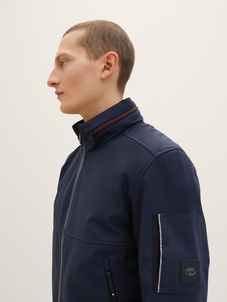 Demi-season Jacket Tom Tailor Softshell Jacket (1034864) Sky Captain Blue