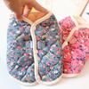 S-2XL Herbst Winter Haustier Hund Fleece Weste Rosa Blau Warm Floral Baumwollkleidung Katze Kleidung Für 1.25-9kg Kleine Mittelgroße Hunde Katzen