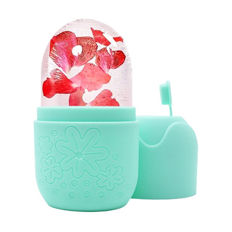 Ice Face Roller Facial Lifting Contouring Tools Silicone Ice Cube Trays Ice Globe Balls Eye Face Massager Beauty Skin Care Tools