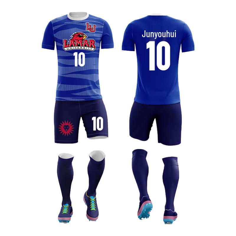 

Jun You Hui Digital Print Quick-Dry Football Jersey Set LQ7799 M