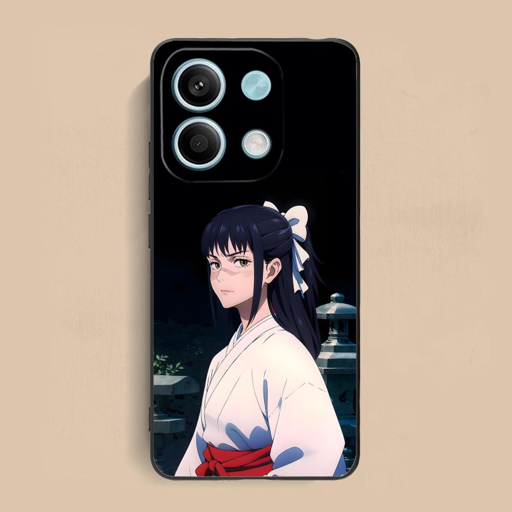 JJK Utahime Iori Matte TPU Mobile Phone Case for Xiaomi Redmi Note 14 13 12 11 S Pro Plus 4G 5G Colorful Printing Cover