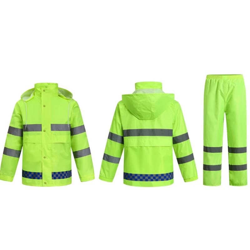 Huazhong Ketaie Getrennter Reflektierender Regenanzug