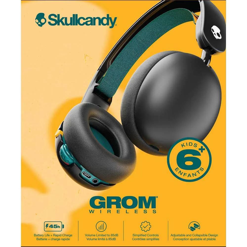 Skullcandy Grom Wireless True Wireless Headphones 40h Battery Life Black