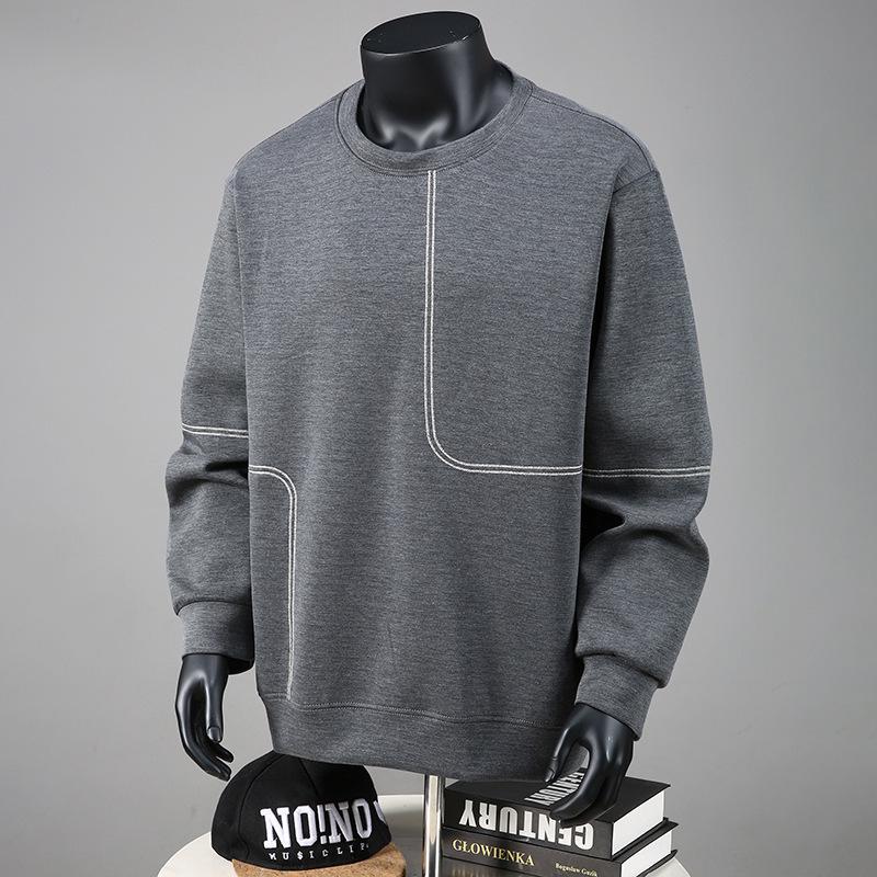 320G Mamba Cotton Men s Heavyweight Embroidered Hoodie - Autumn Japanese Style, Versatile Plus Size Outerwear 10XL (Approx. 331-360 lbs)
