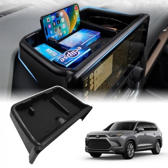 Dashboard Screem Organizer Storage Box For 2024-2025 Toyota Grand Highlander
