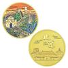 China Urban Scenery Commemorative Coin Series, Beijing, Wuhan, Nanjing, Harbin, Exquisite Illustration Collection Coins