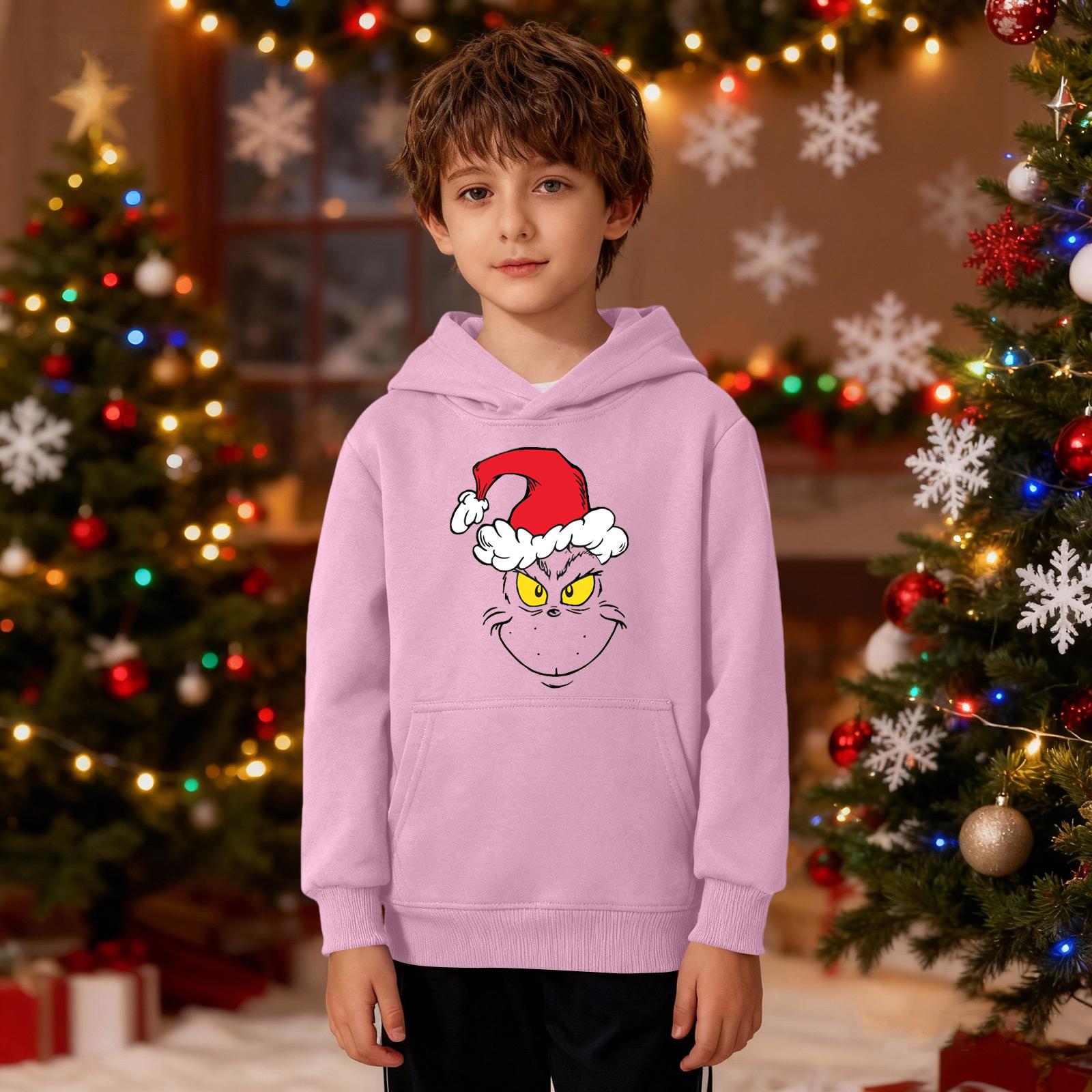 

Christmas Sweatshirt Boys Girls Ugly Xmas Christmas Shirt Crewnek Toddler Long Sleeve Pullover Outfit Tops 160
