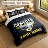 Bedding Set 1 Duvet Cover 2 Pillowcases North Queensland Cowboys Print Soft Bed Linen Bedroom Decor