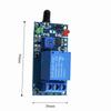DC 12V Fire Detection Module 60 Degree Detection Angle Fire Alarm Sensor Relay Module  Factory