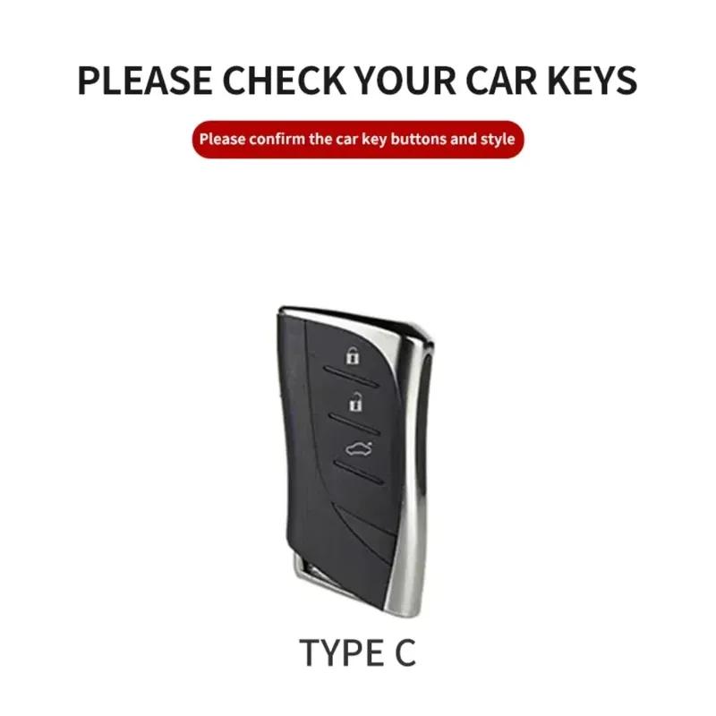 Car Key Case Cover for Lexus NX GS RX IS ES GX LX RC 200 250 350 LS 450H 300H UX US LS 260h Original Car Key Protection Shell