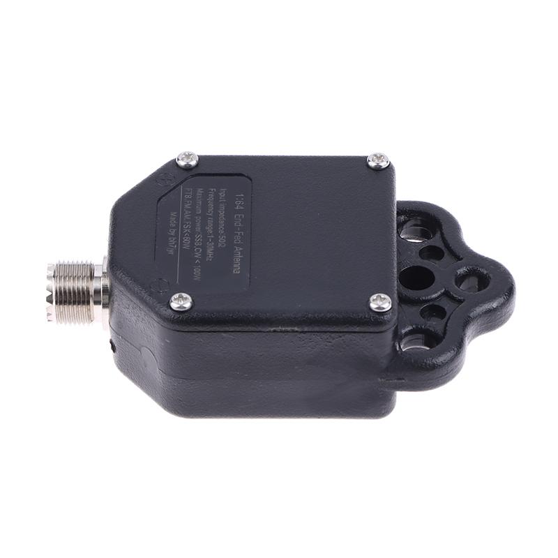 1 pezzo1:64 Balun Antenna End Fed 4 Bande 8 Bande Antenna End Fed HF Portatile 100W di Potenza Per Esterno