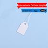 Color Adhesive Jewelry Hang Tags with String - Blank Paper Labels for Handwriting
