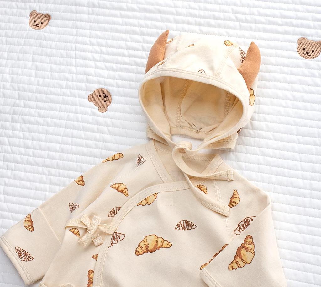 Chapeau sans os pour bébé nouveau-né 0-3 mois - Saison printemps et automne