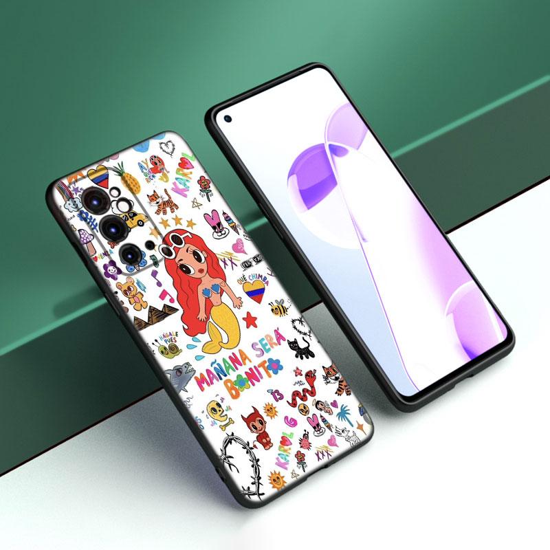 Karol G Manana Sera Bonito Black Phone Case For OnePlus 9 10 11 12 ACE 2V Pro 9RT 10T 10R Nord CE 2 3 Lite N10 N20 N30 5G
