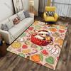 Festive treats holiday theme carpet Yoga living room room decor children's crawling mat doormat area rug games mat