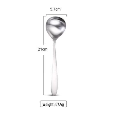 Zhishi 304 Stainless Steel Serving Spoons (2-Pack)
