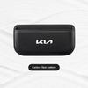 LYSH4 Leather Car Side Pocket Organizer Bag for KIA K3 K5 Sportege Picanto Optima Soul Ceed Sorento Forte Adhesive Door Storage Pouch