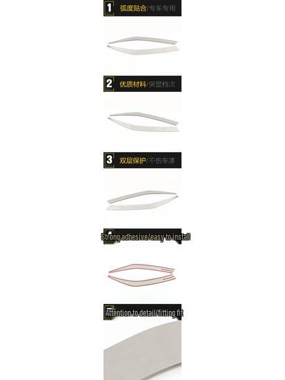 Aion S & Aion S PLUS Front Bumper Trim & Lip Decoration Sticker