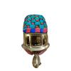 @ Brass Auto Rickshaw With Multicolor Gemstone For Showpiece Gift r725 Zr502-60%Off