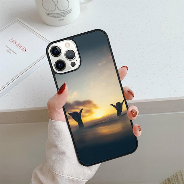 

Чехол для телефона Волны Океан Шака Серфинг для iPhone 17 Air 13 12 14 15 16 Чехол для Apple Pro Max Plus Coque iPhone 16plus