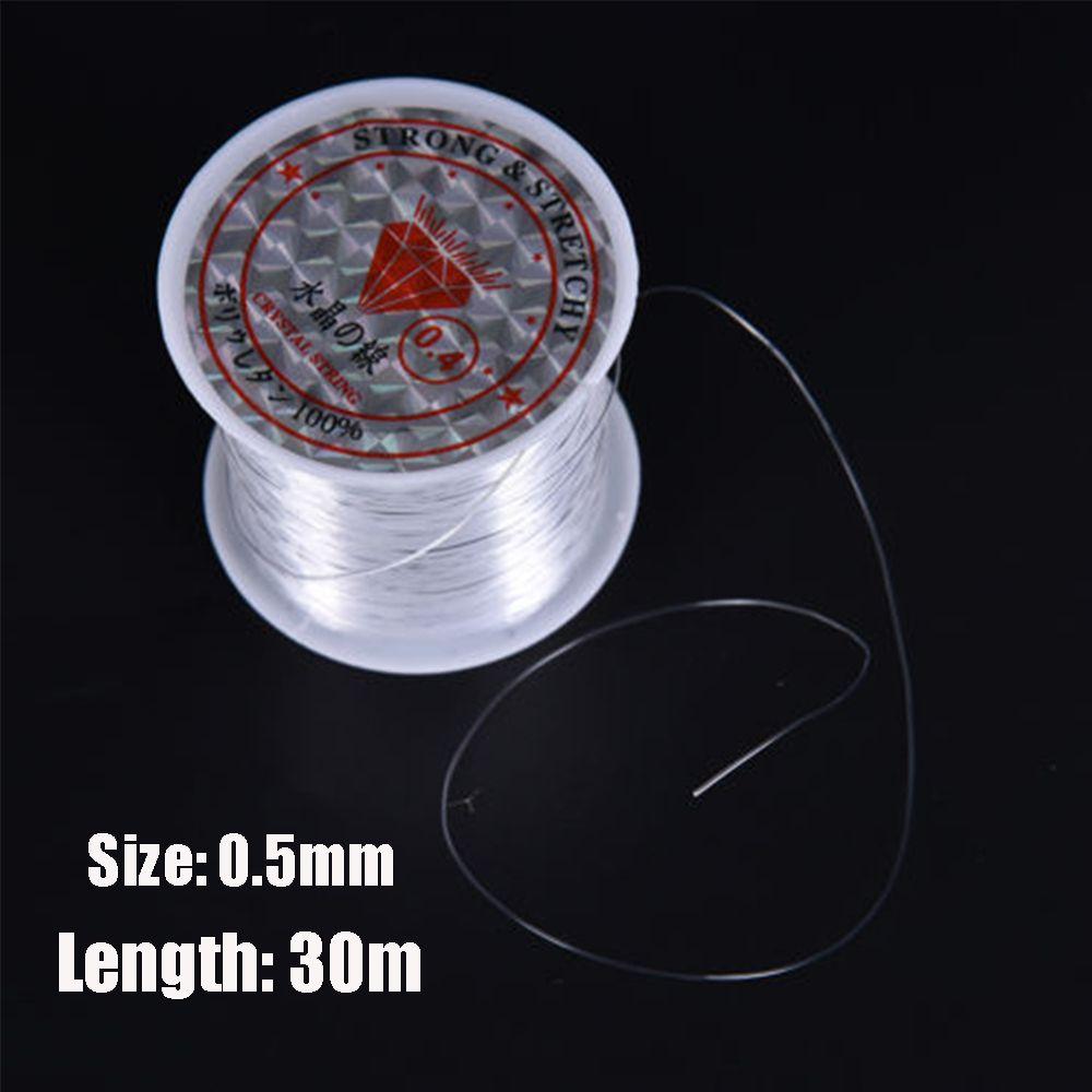 Hot 0.2mm-0.6mm Crystal Strong Fish Wire Thread Monofilament Nylon Braided Fishing Lines
