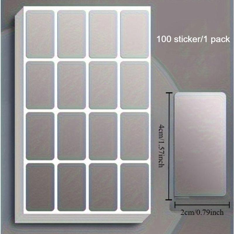 

100PCS/1 pack Handwritten Label Stickers for Date Stickers,Tear-Resistant Handwritten Stickers for Storage & Organization