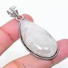 Natural Moonstone Gemstone Handmade 925 Sterling Silver Pendant 2.09" AP-15434
