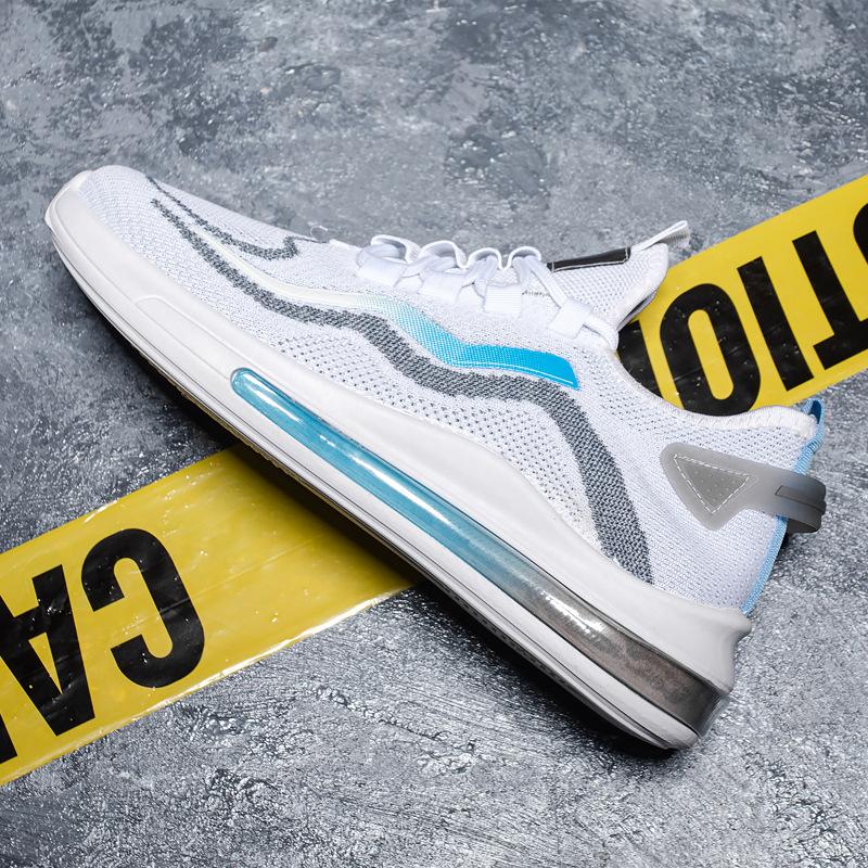 

Мужская обувь. Новинка 2023 года. Мужские кроссовки. Кроссовки для бега. Туфли из дышащей сетки. Модная трендовая повседневная обувь. 44 белый