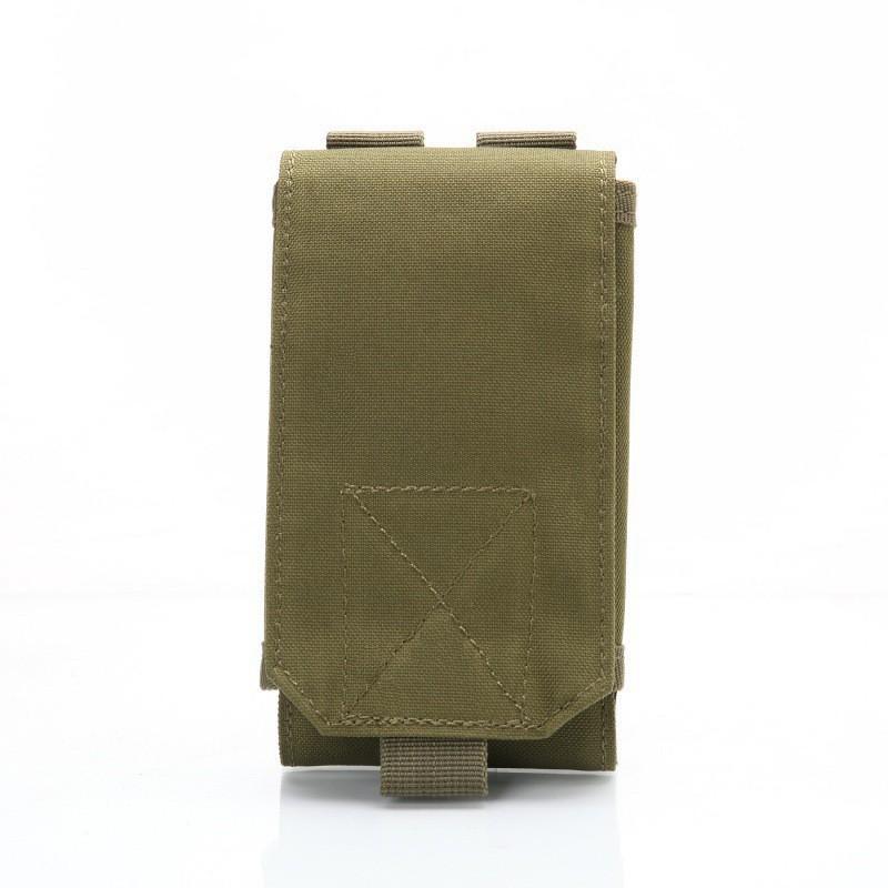 5-6-Zoll-Handytasche im Tarnmuster, multifunktional, MOLLE-Zubehör für Outdoor-Aktivitäten, Freizeit, Sport und Laufen