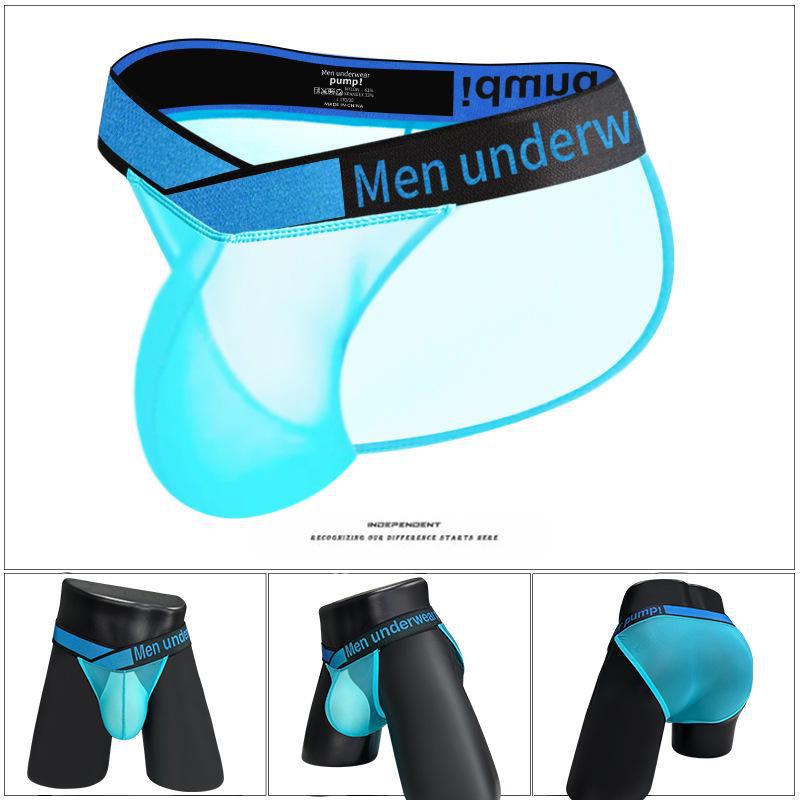 Men's Ultra-Thin Breathable Triangle Briefs & Sexy Translucent Leggings