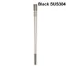 1Pair Chinese Chopsticks 304/316Stainless Steel Non-slip Sushi Chopstick Korean Japanese Food Metal Sticks Outdoor Tableware