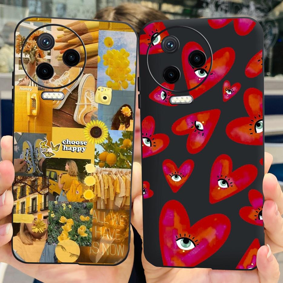 For Infinix Note 12 2023 Case X676C Cute Fashion Painted Cover Soft Silicone Phone Cases For Infinix Note 12 Pro 4G X676B Bumper