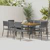 Day and Night - Day and Night Garden Dining Set 9 Pieces Gray Synthetic Rattan