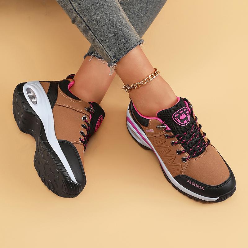 Women's Vulcanized Shoes Lightweight Platform Casual Sneakers Designer Brand Luxury Outdoor Walking Lace Up Woman Sports Shoes