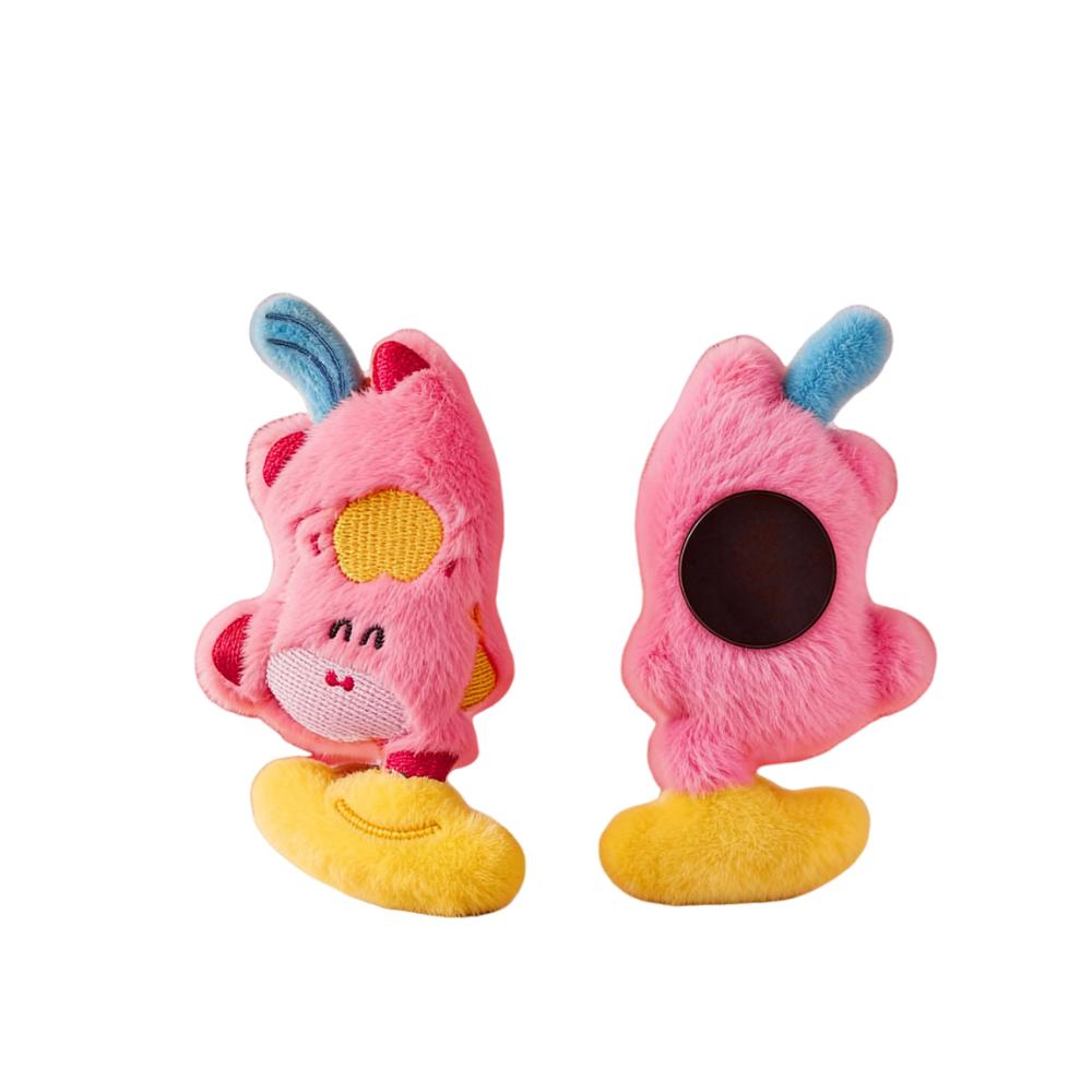 

Creative Plush Horse Fridge Magnet Cute Cartoon Stuffed Animal Fridge Magnet Kawaii Good Luck Zodiac Pony Refrigerator Stickers