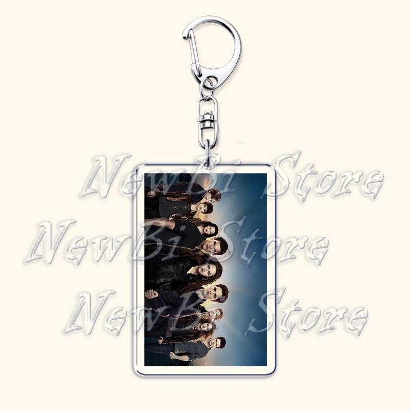 Movie Twilight Vampire Keychain for Accessories Bag Pendant Bella Swan Edward Cullen Eclipse Key Chain Keyring Jewelry Fans Gift