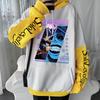 Sung Jin Woo Graphic Print Hooded Anime Solo Leveling Clothing Men Women Hoodies Casual Loose Sweatshirt Harajuku Streetwear
