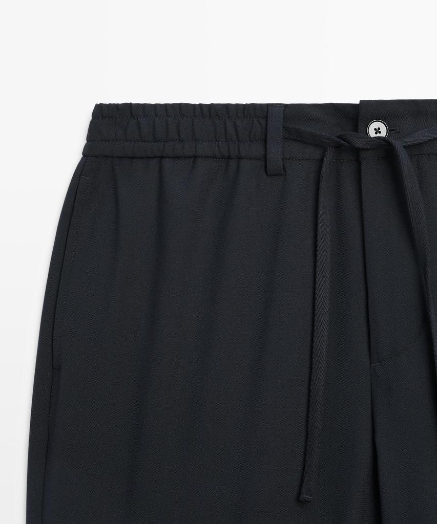 Masimodutti Cold Wool Texture Pants