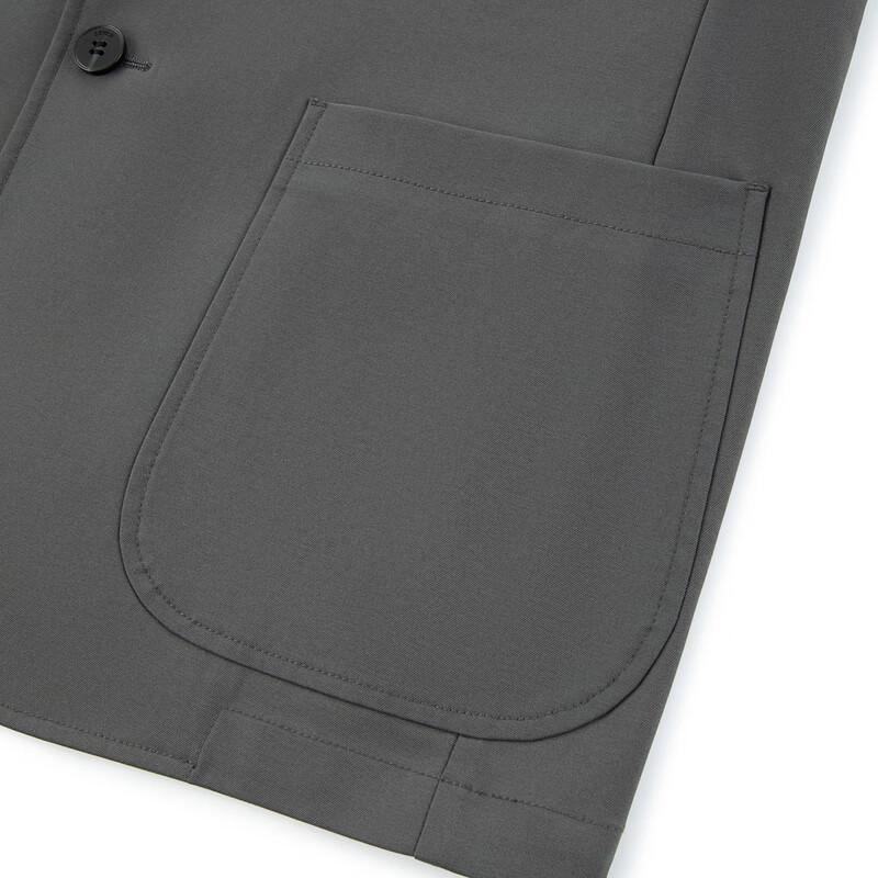 Men's Notch Lapel Unlined Blazer