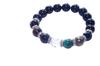 Kanoishi for warding off bad luck and Five protective Eye of the and Smoky Power stone bracelet for men and for approximately 16cm size for [Amulet