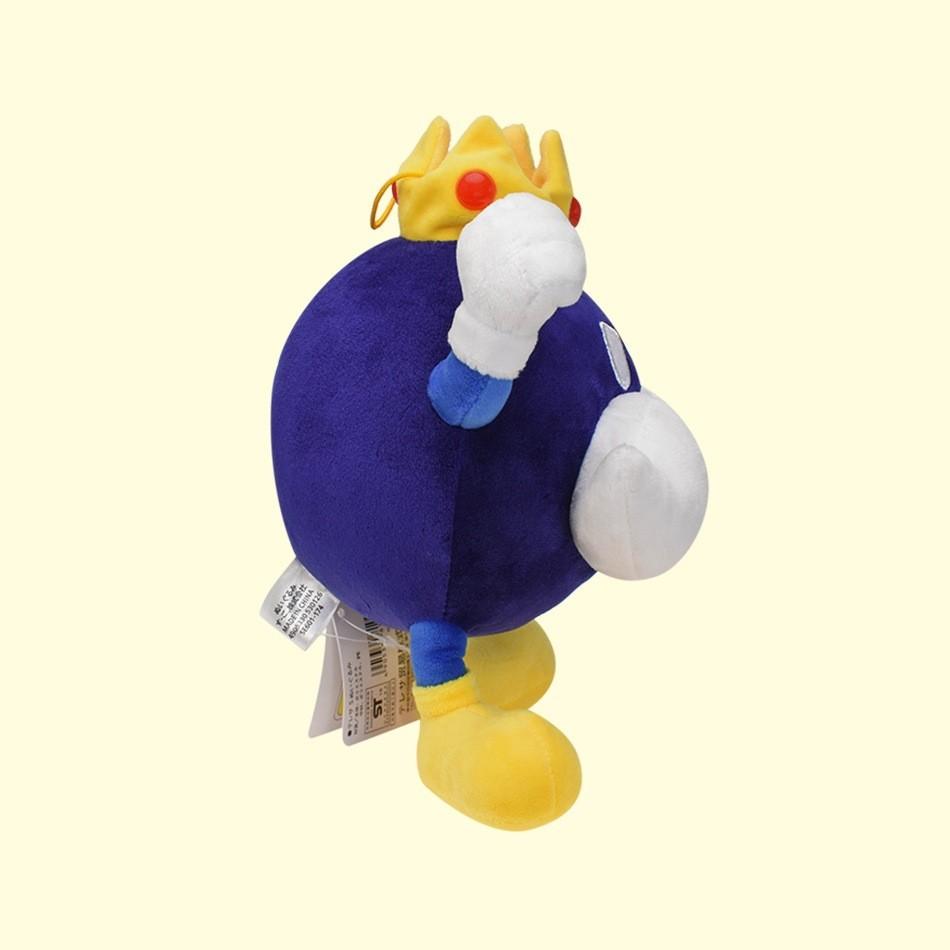 Mario King Bob Plush Toy With Soft Short Plush For Kids And Collectors