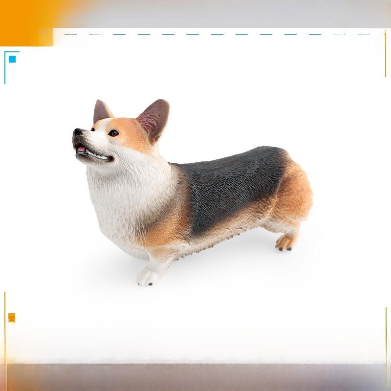 Pvc Pet Dog Animal Model Figurine For Kids Learning Corgi And Shiba Inu Static Decor