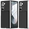 Card Pocket Anti-Drop Hard Plastic Folding Funda Cover for Samsung Galaxy Z Fold7 5G Fold6 Fold 7 Fold5 Fold 6 5 Protective Case